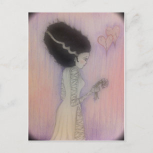 Bride of Frankenstein Vykort