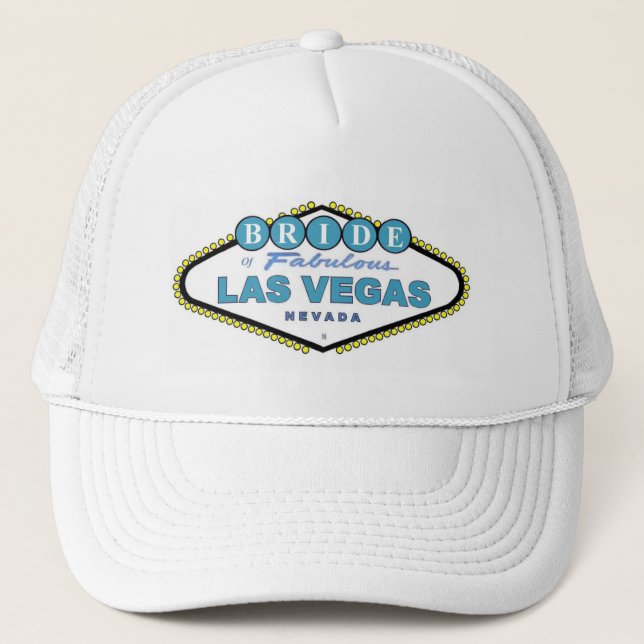 Bride of Las Vegas Hat Truckerkeps (Framsida)