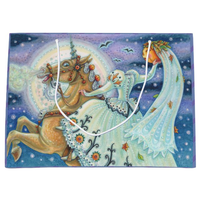 BRIDE PÅ SÖMNIG HOLLOW, HALLOWEEN GIFT BAG (Framsidan)