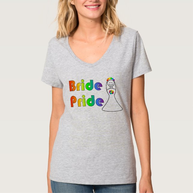 Bride Pride T-shirt (Framsida)