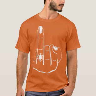 Bride Ring Funny Bröllop, gift Möhippa Bacheloret T Shirt