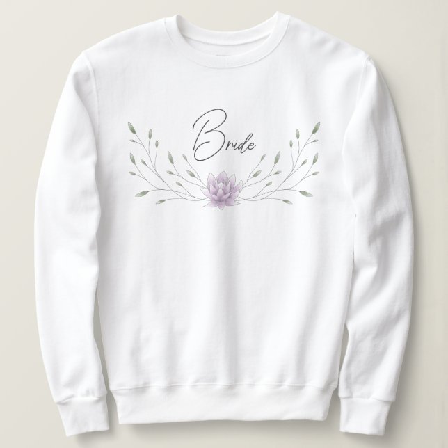Bride Rosa and White Lotus T Shirt (Design framsida)