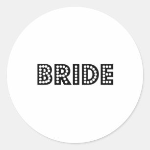 Bride Runt Klistermärke