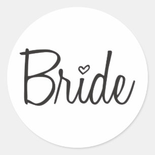Bride Runt Klistermärke