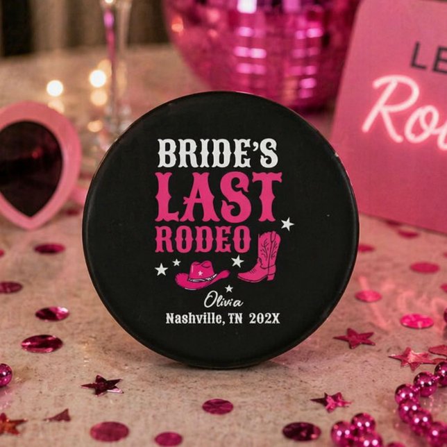 Bride’s Last Rodeo Western Bachelorette Party Knapp (Skapare uppladdad)