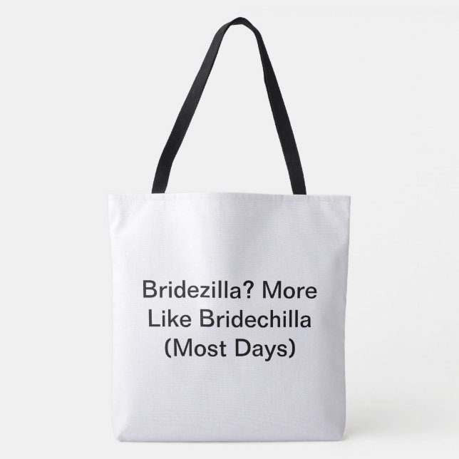 Bride Saker - Tote Bag Tygkasse (Framsida)