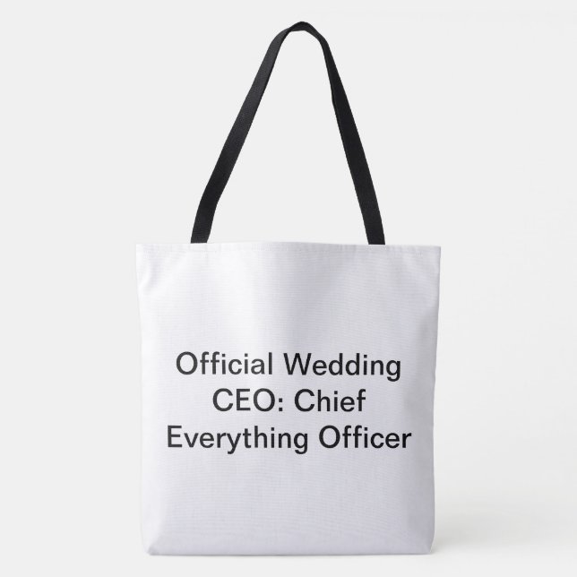 Bride Saker - Tote Bag Tygkasse (Framsida)