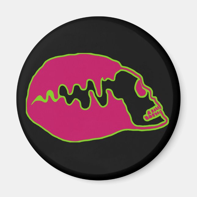 Bride Skull Magnet (Framsidan)