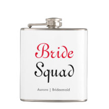 Bride Squad Bachelorette Bridesmaid Personlig
