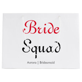 Bride Squad Bachelorette Party Bridesmaid