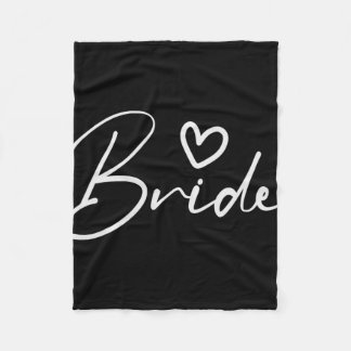 Bride Squad Bachelorette Party Bridesmaid Crew Bri Fleecefilt