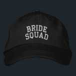 Bride Squad Embroized Bachelorette Party Hat Broderad Keps<br><div class="desc">Bride Squad Embroized Bachelorette Party Hat</div>