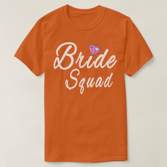 Bride Squad Funny Tee (Design framsida)