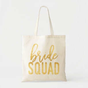 Bride Squad Guld Tygkasse