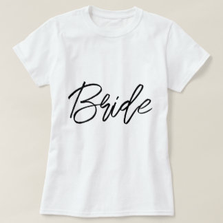 Bride Squad | Hett White Bachelorette Bride T Shirt