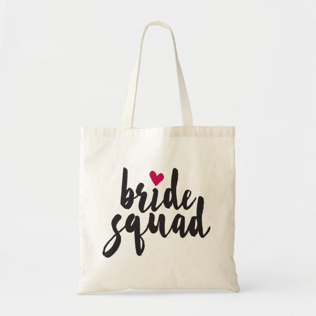 Bride Squad Red Heart Tygkasse (Framsidan)