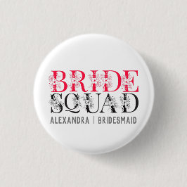 Bride Squad | Rosa Bachelorette Party Bridesmaid Knapp