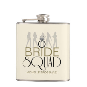 Bride Squad Silhouettes Black on Lites ID252 Fickplunta