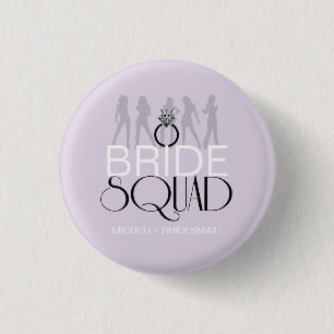 Bride Squad Silhouettes Black on Lites ID252 Knapp