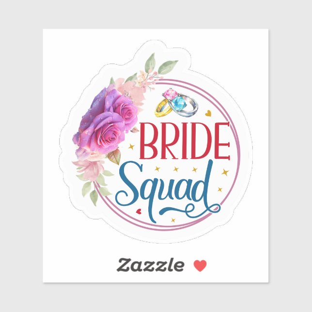 "Bride Squad"-symbol Klistermärken (Ark)