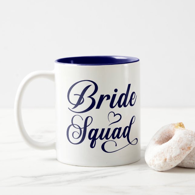 Bride Squad Två-Tonad Mugg (Med munk)