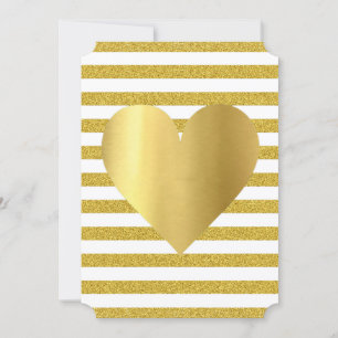 Bride Summer Lovin White Guld Soiree Gräsmatta Par Inbjudningar