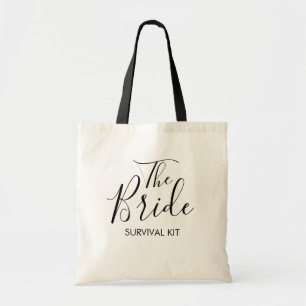 Bride Survival Kit Tote Bag Tygkasse