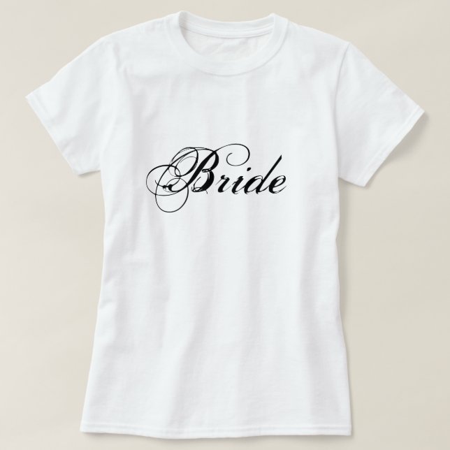 Bride T-shirt (Design framsida)