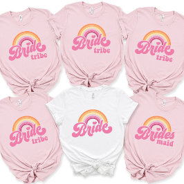 Bride T-Shirt Bachelorette Retro Bride Tee