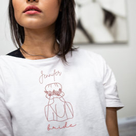 Bride T-shirt for Bachelorette Party/Hen Party