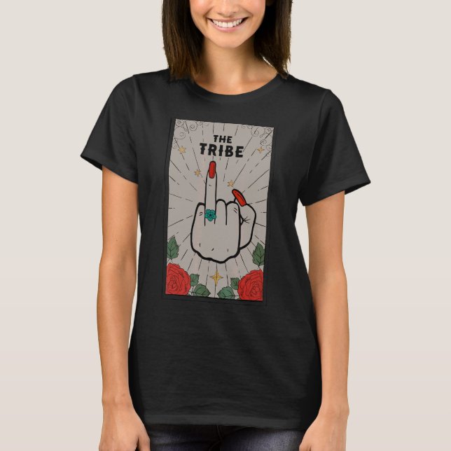 Bride Tarot Card Mystical Future Bride Engagated E T Shirt (Framsida)