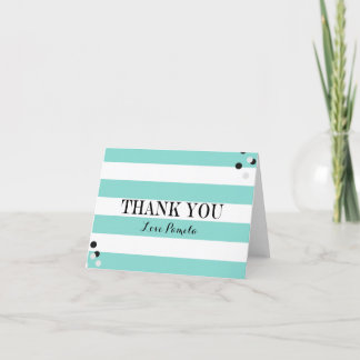 BRIDE Teal Blue Möhippa Tiara Shower Party Tack Kort
