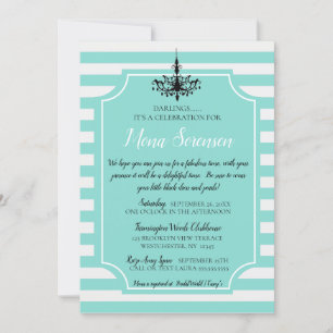 Bride Teal Blue Tea Möhippa Brunch Shower Party
