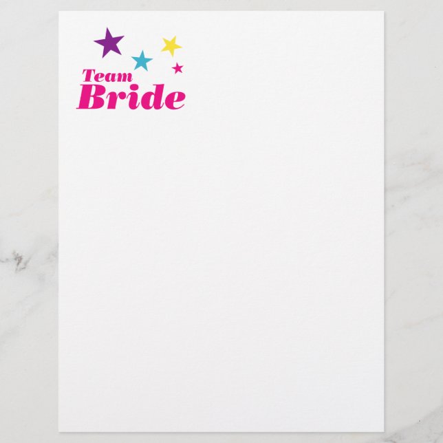 Bride Team (Framsida)