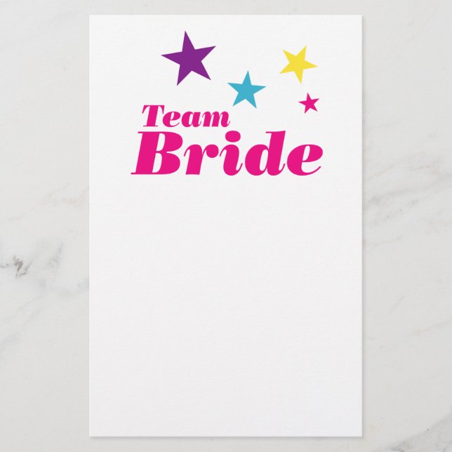 Bride Team Flygblad (Framsidan)
