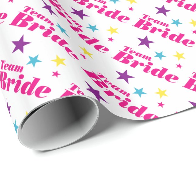 Bride Team Presentpapper (Rullad Hörn)