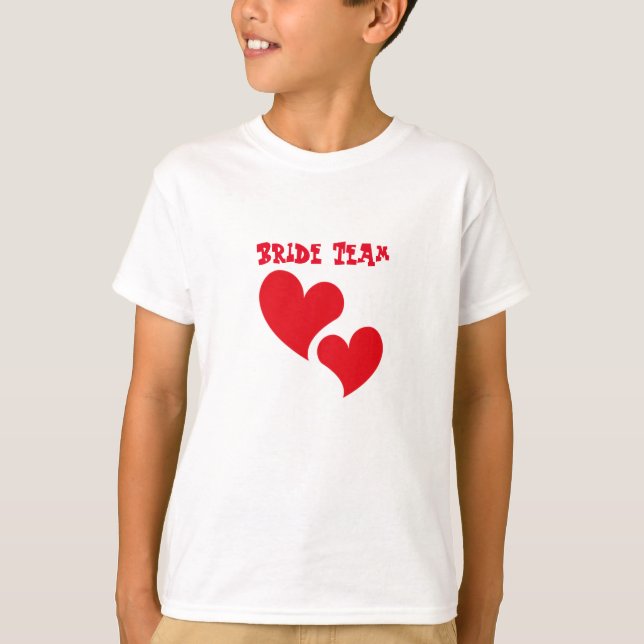 Bride Team T Shirt (Framsida)
