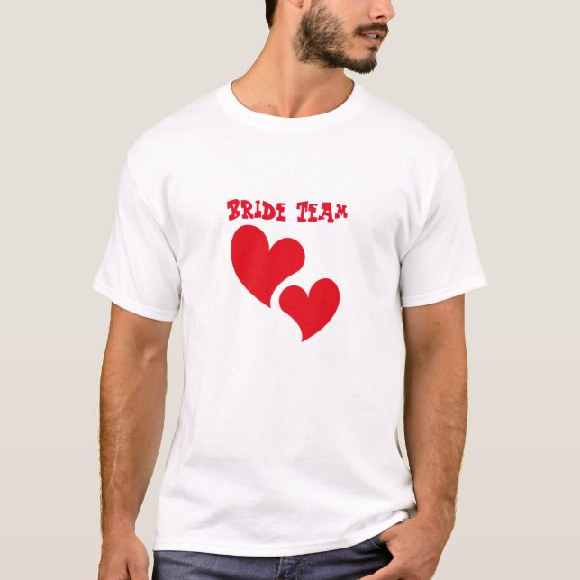 Bride Team T Shirt (Framsida)