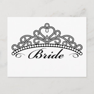 Bride Tiara vykort