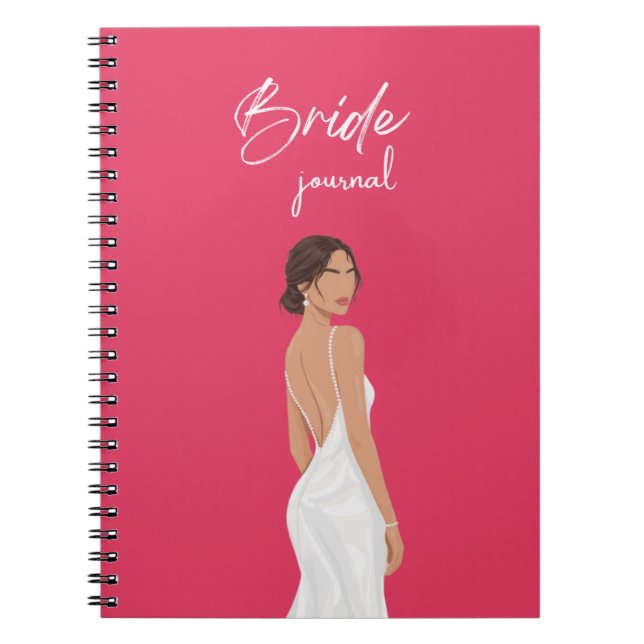 Bride To Be Journal for Wedding Ideas and Notes Anteckningsbok (Framsidan)