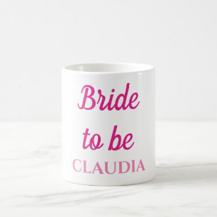 Bride to be kaffemugg