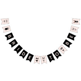 Bride to be Lingerie Möhippa Bachelorette Vimplar