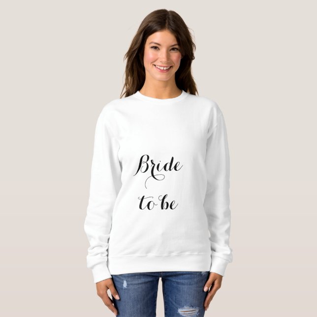 Bride to be Möhippa Bachelorette Party Girly T-shirt (Hel framsida)