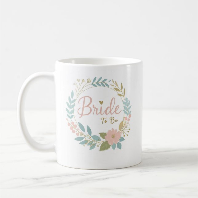 Bride to be Mugg Gift, Perfekt Bride to be Gift (Vänster)