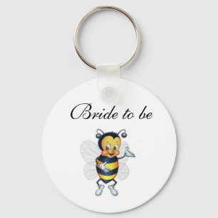 Bride to be nyckelring