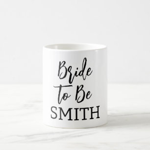 Bride to be - Personligt bröllp Gift Kaffemugg