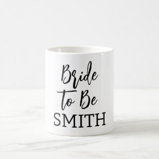 Bride to be - Personligt bröllp Gift Kaffemugg