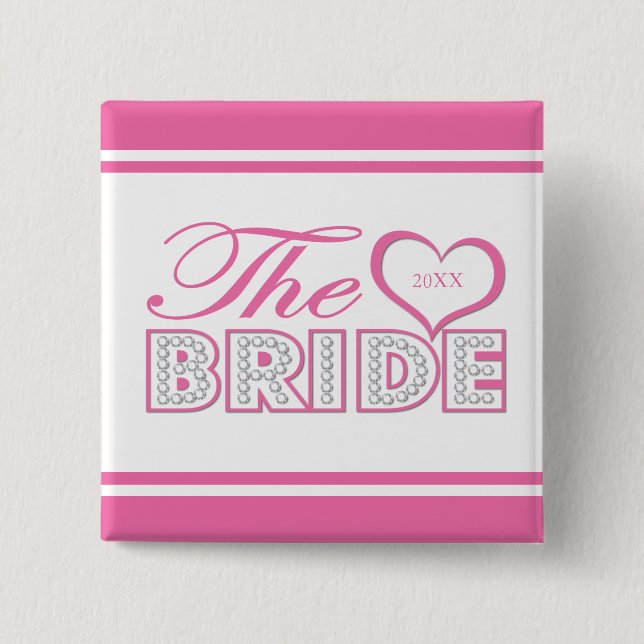 Bride to be Pin | Keepsaké Knapp (Framsida)