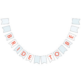 Bride to be Retro Bachelorette Vimplar