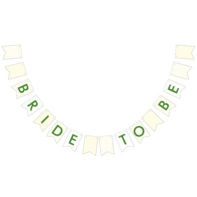 Bride to be Retro Bachelorette Vimplar (Alla)